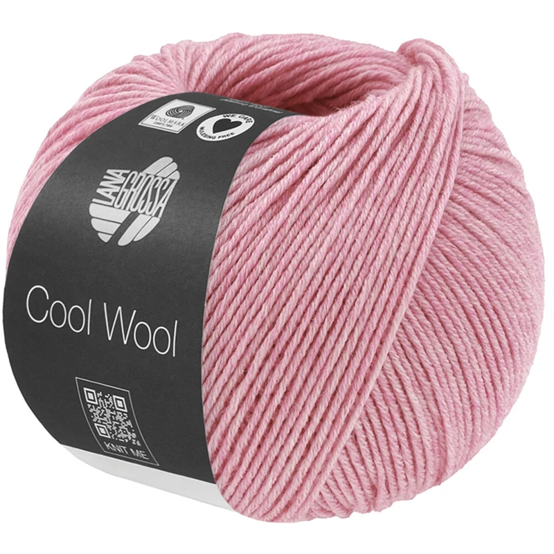 Lana Grossa Cool Wool Mélange 1497 Rosa meliert