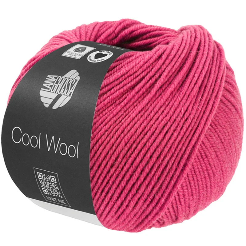 Lana Grossa Cool Wool Mélange 1496 Pink meliert