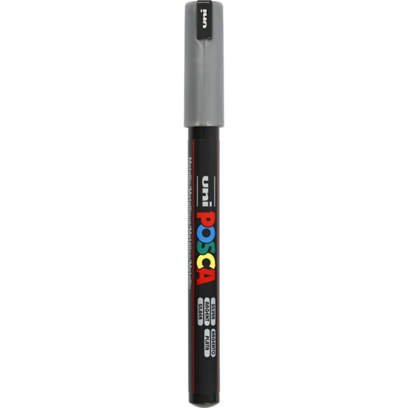 Posca Marker, 0.7 mm, 1 Stk. Silber