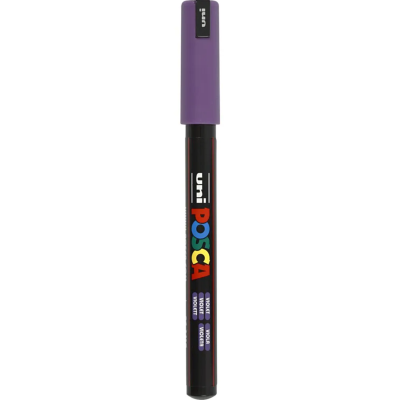 Posca Marker, 0.7 mm, 1 Stk. Violett