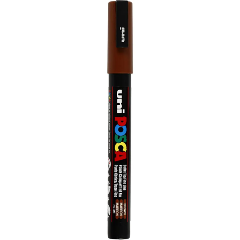 Posca Marker, 0,9-1,3 mm, 1 Stk. Braun