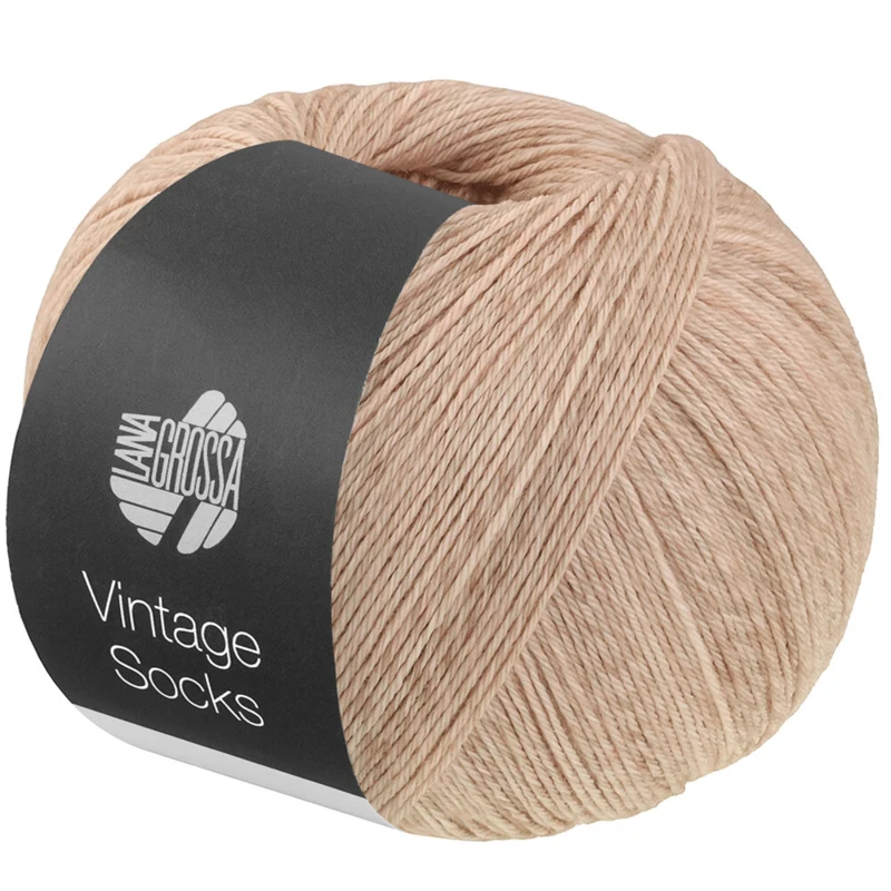 Lana Grossa Vintage Socks 1019 Beige/Sand meliert