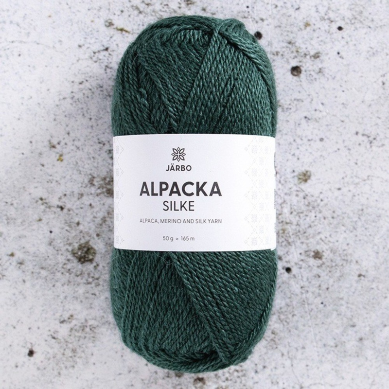 Järbo Alpacka Silke 14 Green depths