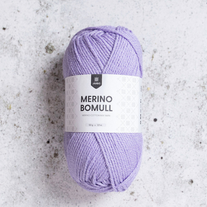 Järbo Merino Bomull 17 Lavender