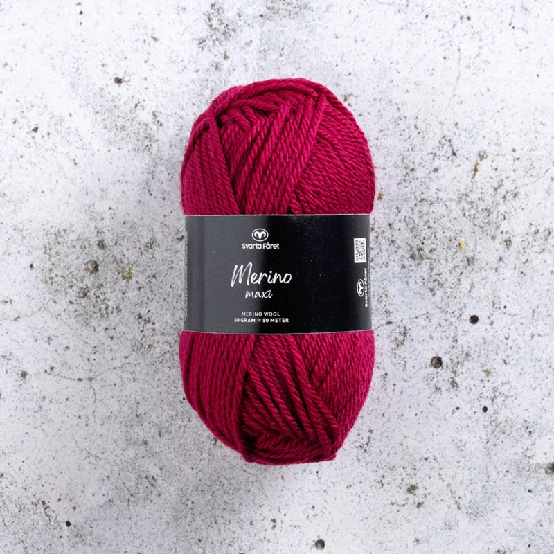 Svarta Fåret Merino Maxi 31 Wein runter