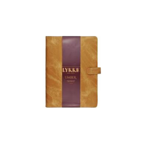 LYKKE Jackenstricknadeln-Set Umber, Tan, 25 cm