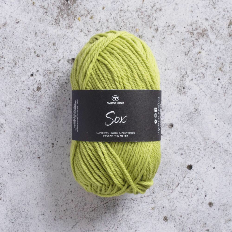 Svarta Fåret Sox 50 g 238 Limettengrün