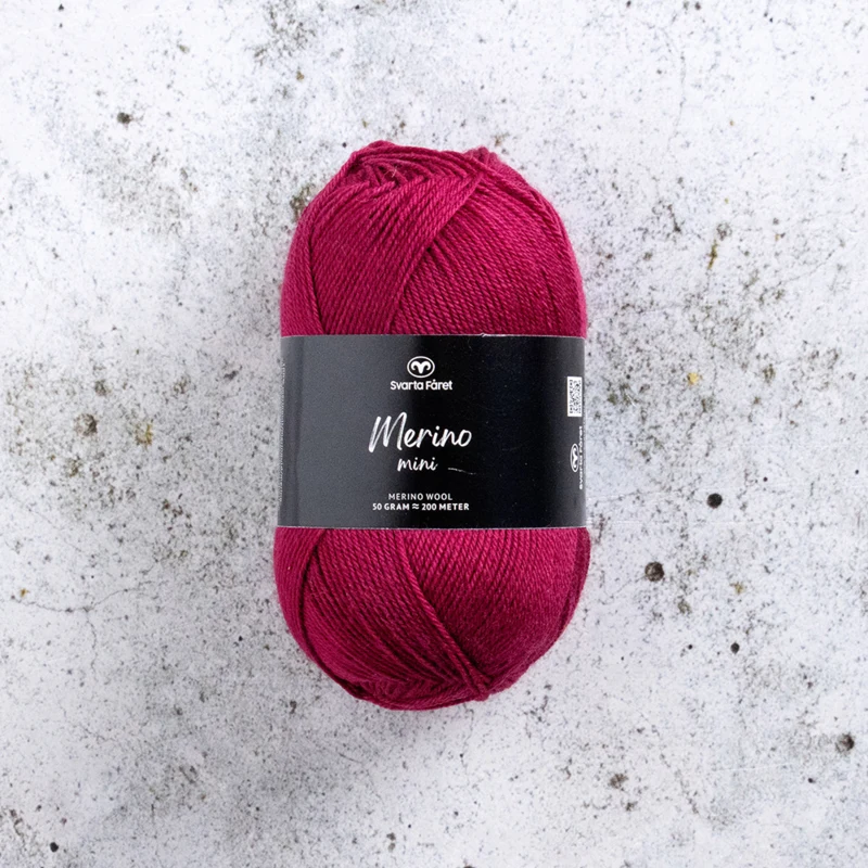 Svarta Fåret Merino Mini 31 Wein runter