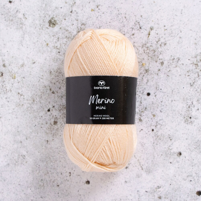 Svarta Fåret Merino Mini 07 Macadamianuss