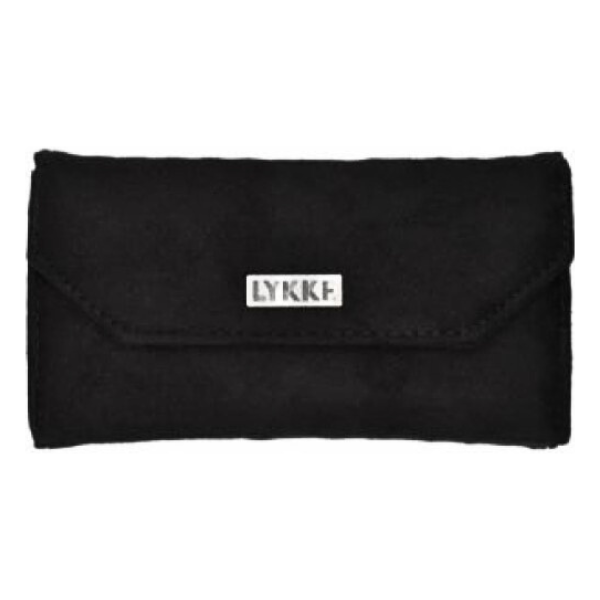 LYKKE Austauschbare Rundstricknadelset Colour, Schwarz, 9 cm