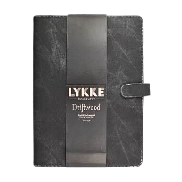 LYKKE Jackenstricknadelset Driftwood, Grau, 35 cm