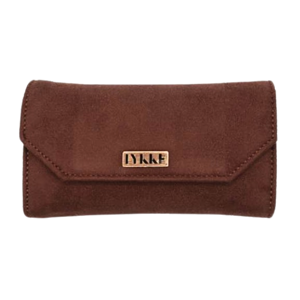 LYKKE Austauschbares Rundstricknadelset Cypra, Braun, 9 cm