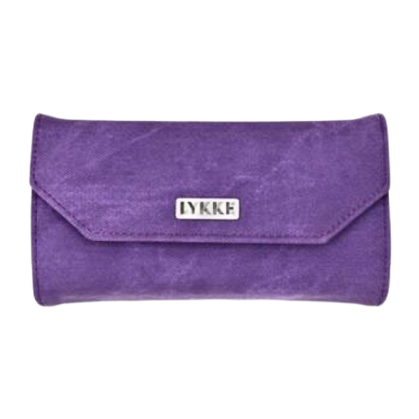 LYKKE Austauschbares Rundstricknadelset Indigo, Violett, 9 cm