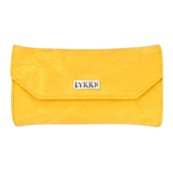 LYKKE Austauschbare Rundstricknadelset Umber, Gelb, 9 cm