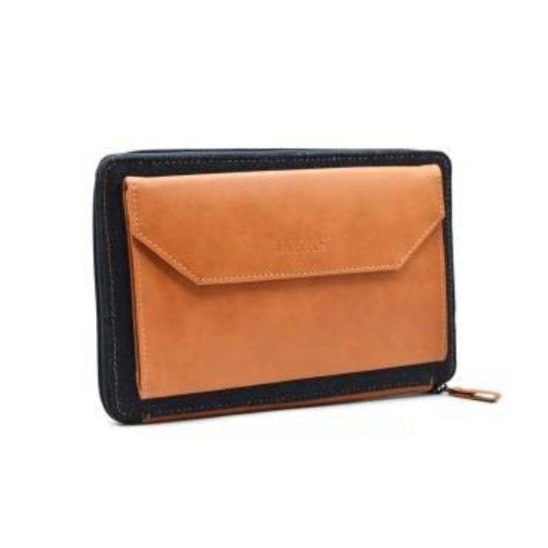 LYKKE Oxford Etui für Auswechselbare Rundstricknadeln, 13 cm Hellbraun