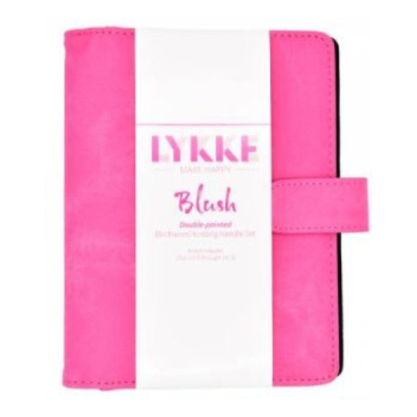 LYKKE Nadelspiel-Set Blush, Fuchsia, 15 cm (2.00-3.75 mm)