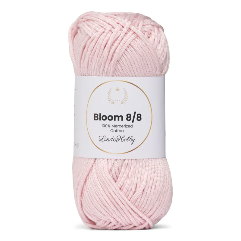 LindeHobby Bloom 8/8 Mercerized Cotton 31 Pastellrosa