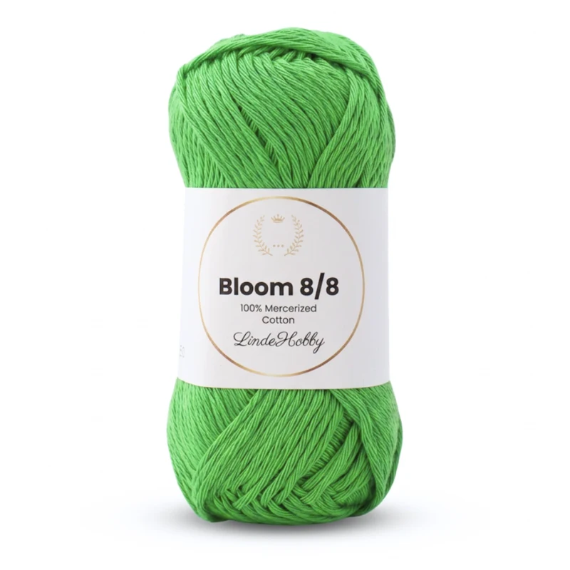 LindeHobby Bloom 8/8 Mercerized Cotton 38 Grün