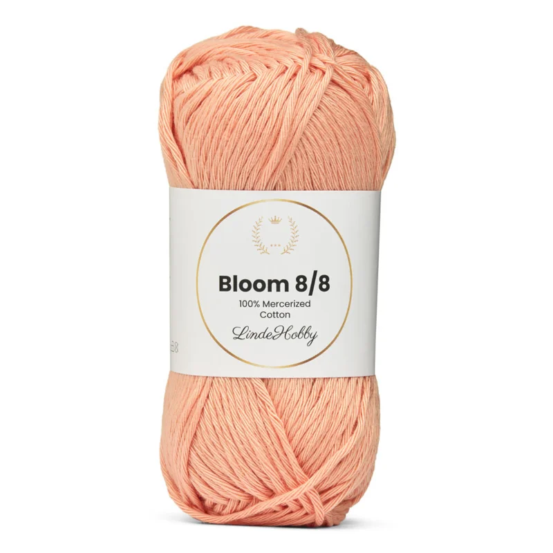 LindeHobby Bloom 8/8 Mercerized Cotton 32 Aprikose