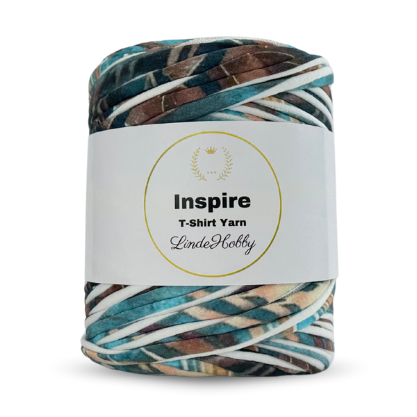 LindeHobby Inspire Print 11 Braun-blaues Naturmuster