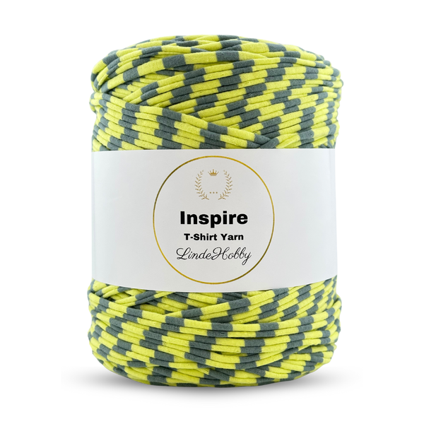 LindeHobby Inspire Print 70 Limette mit Streifen