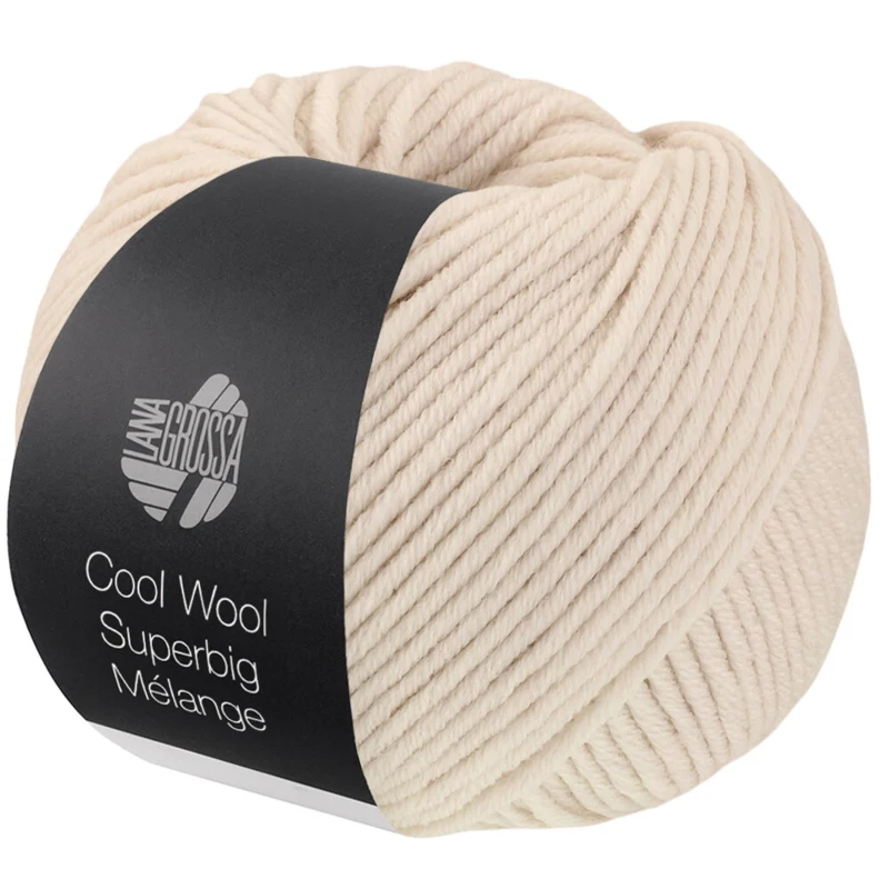 Lana Grossa Cool Wool Superbig 233 Grège meliert