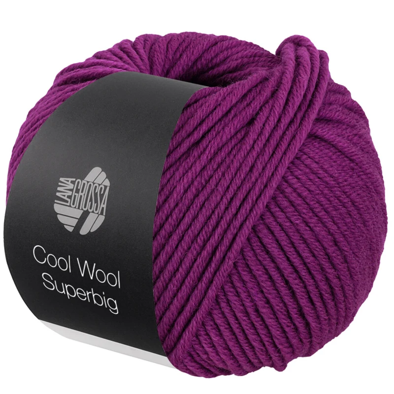 Lana Grossa Cool Wool Superbig 47 Rotviolett