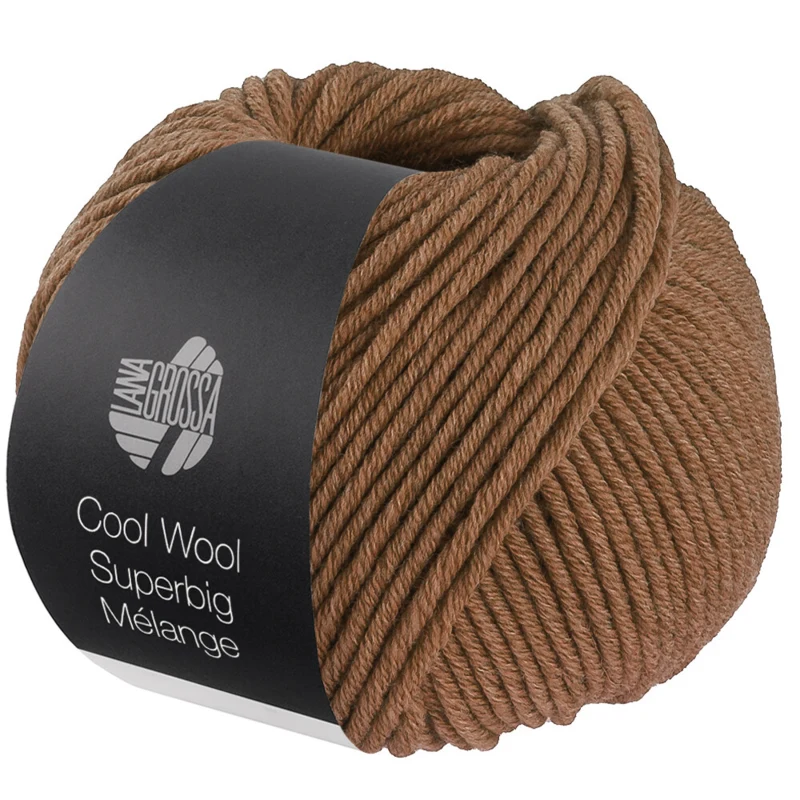 Lana Grossa Cool Wool Superbig 229 Nougat meliert