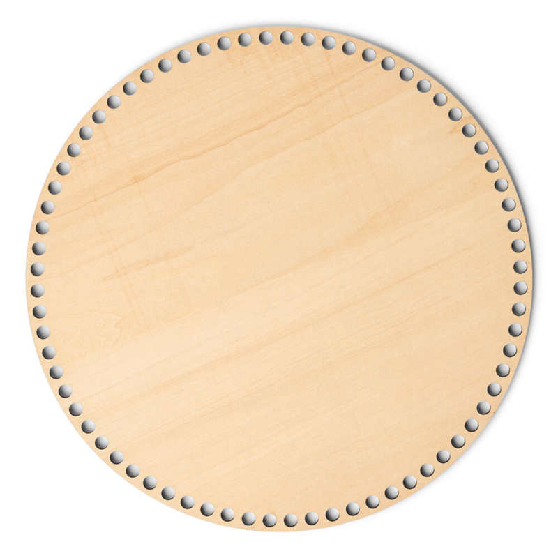 LindeHobby Taschenboden, Rund, Sperrholz 30 cm