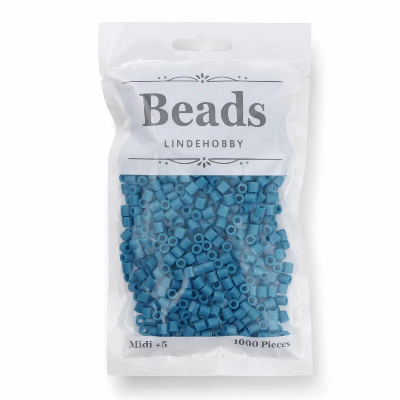 LindeHobby Beads 75 Dunkles Stahlblau