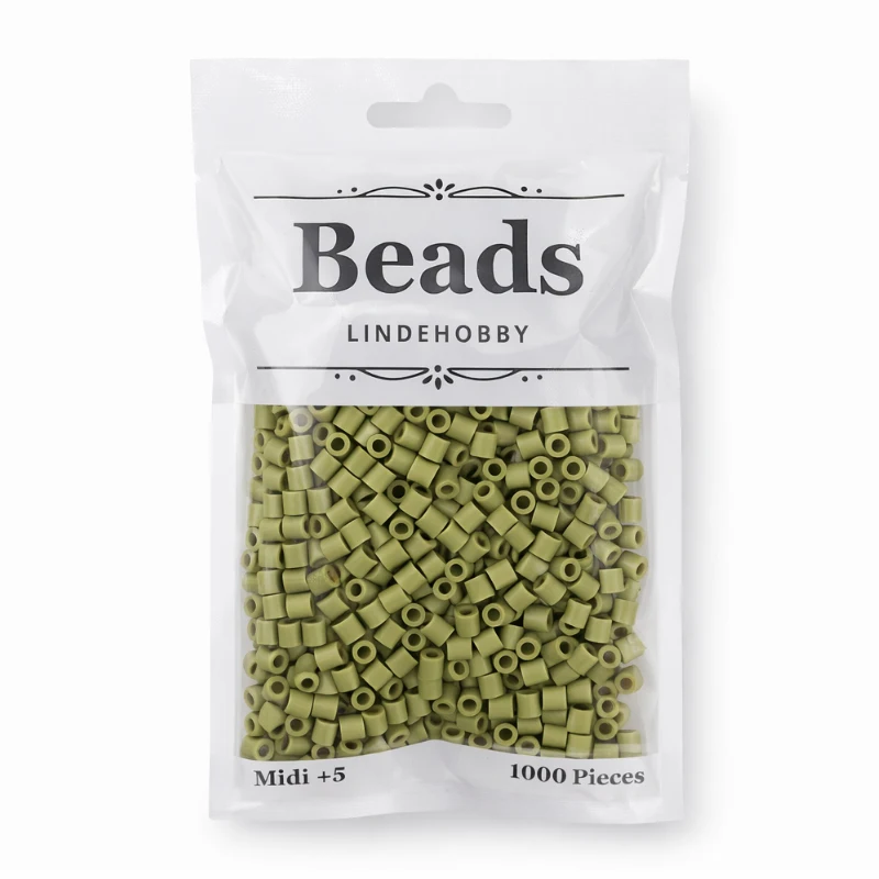 LindeHobby Beads 80 Dunkles Oliv