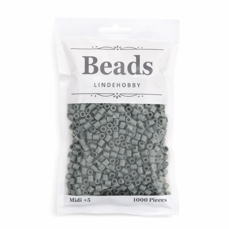 LindeHobby Beads 43 Dunkelgrau
