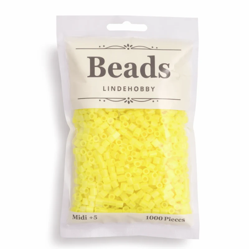 LindeHobby Beads Translucent 04 Gelb