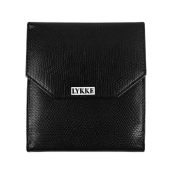 LYKKE Häkelnadel-Set Driftwood, Schwarz, 15 cm