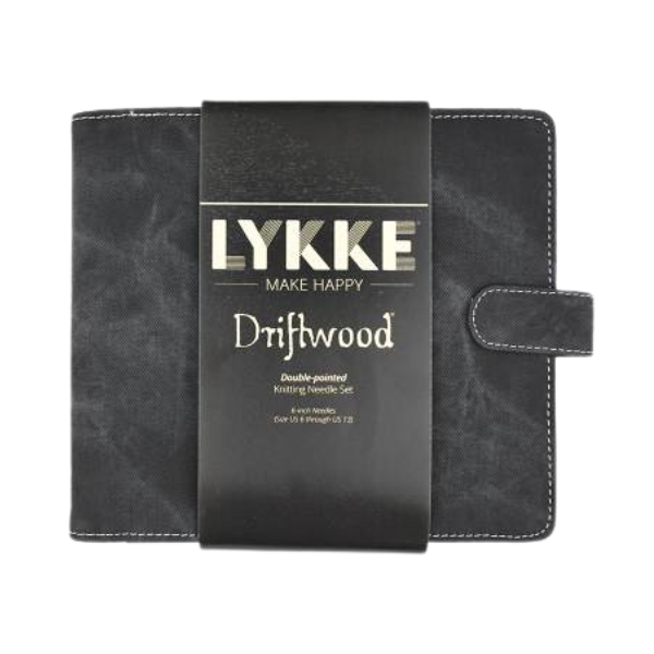 LYKKE Nadelspiel-Set Driftwood, Grau, 15 cm (4.00-9.00 mm)
