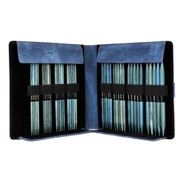 LYKKE Nadelspiel-Set Indigo, Azurblau, 15 cm (4.00-9.00 mm)
