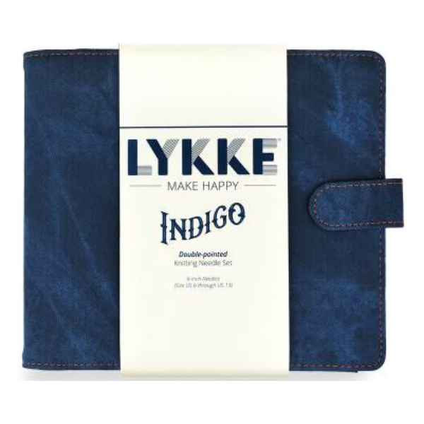 LYKKE Nadelspiel-Set Indigo, Azurblau, 15 cm (4.00-9.00 mm)