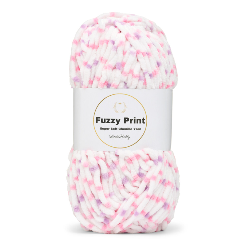 LindeHobby Fuzzy Chenille Print 03 Märchen