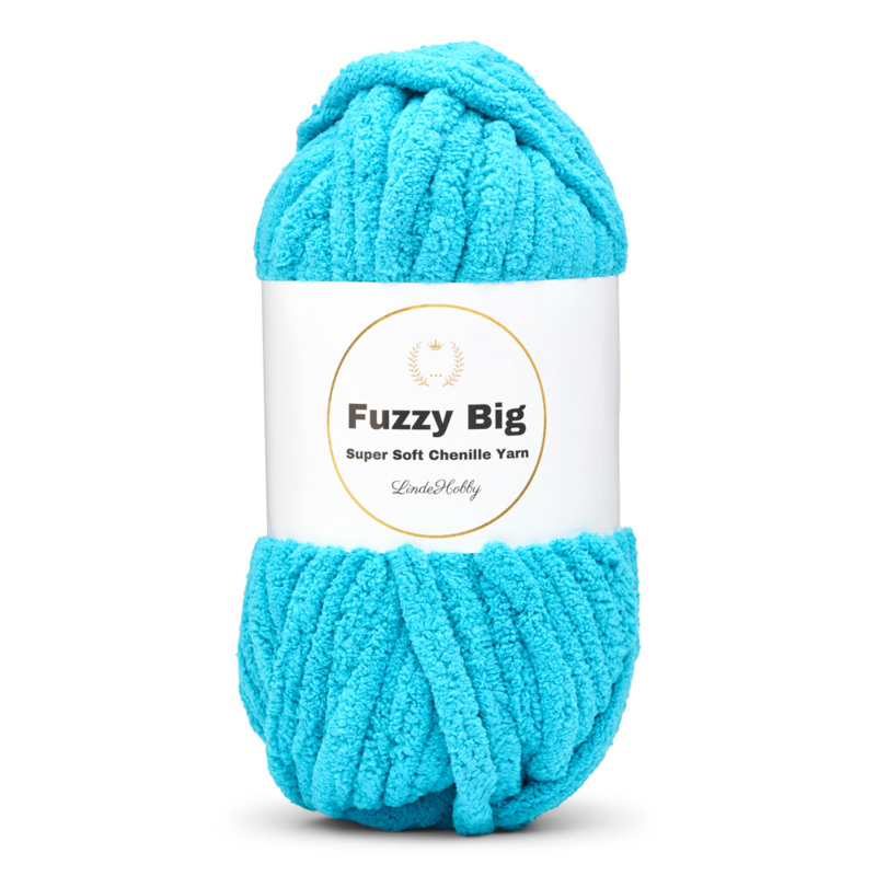 LindeHobby Fuzzy Chenille BIG 31 Türkis