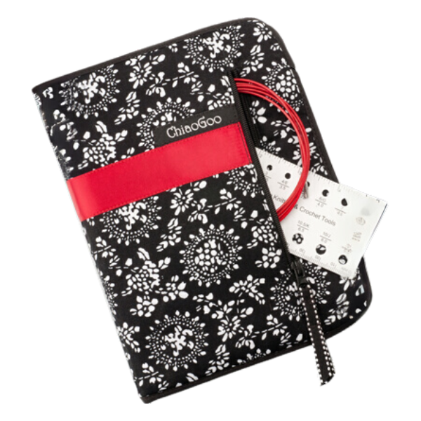 ChiaoGoo Austauschbares Rundstricknadel-Set Twist Red Lace, Small, 13 cm