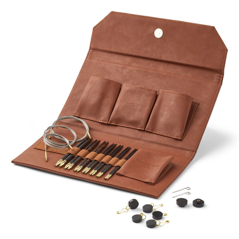 LindeHobby Eclipse Austauschbare Rundstricknadelset, 13 cm