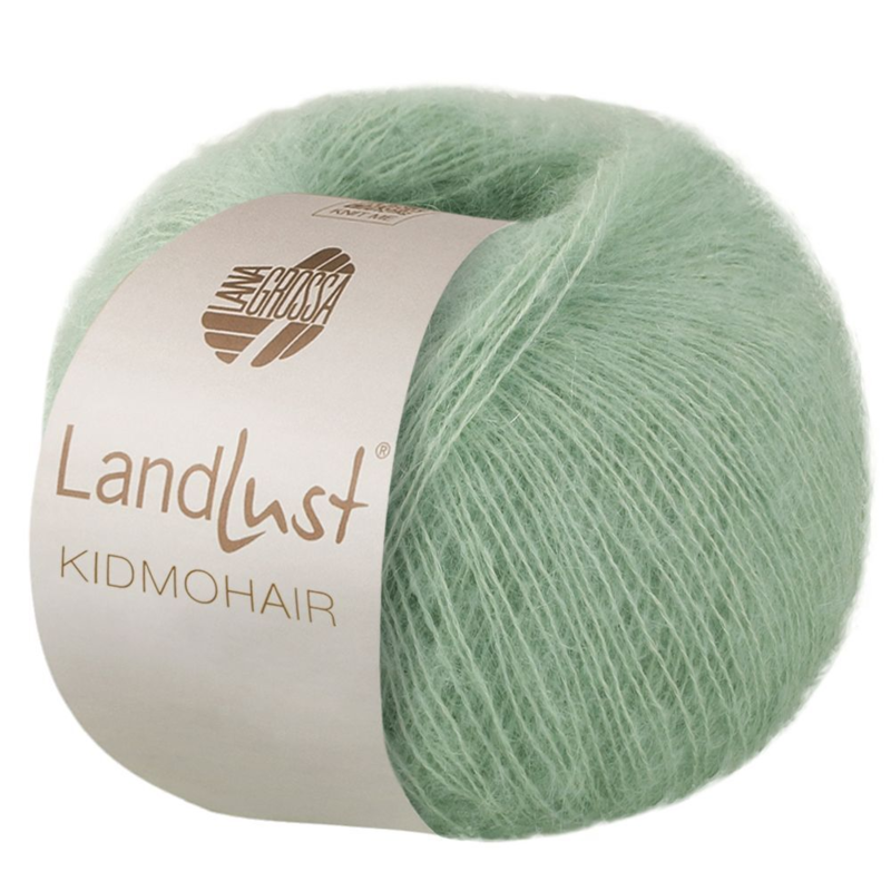 Lana Grossa Landlust Kidmohair 06 Mintgrün