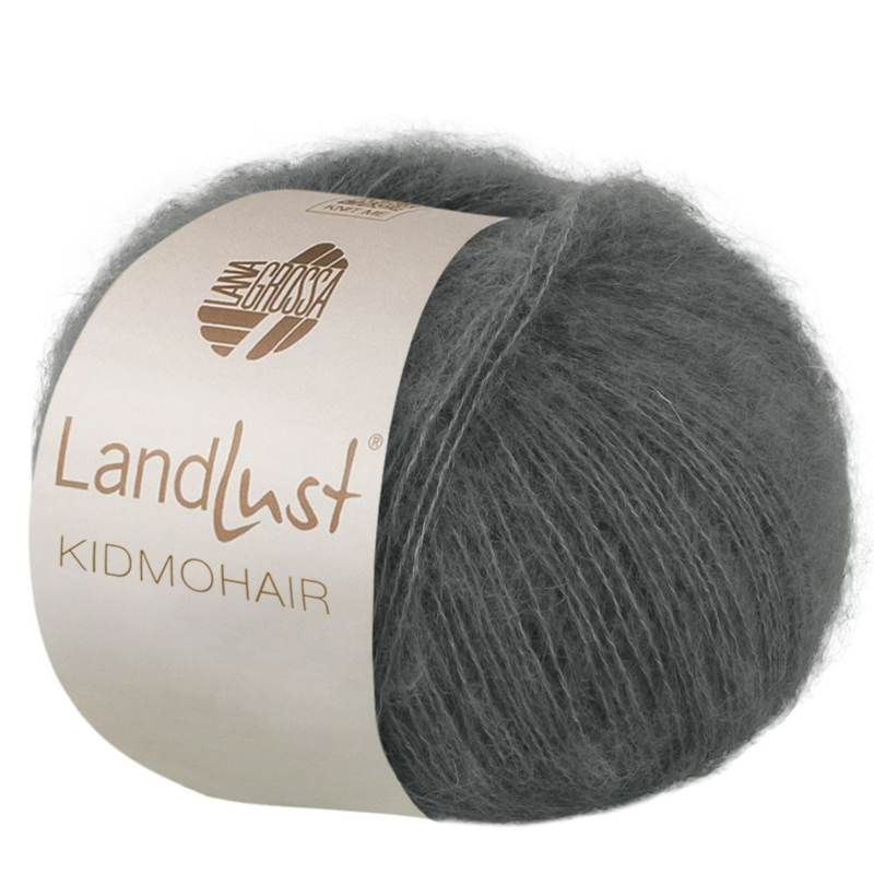 Lana Grossa Landlust Kidmohair 18 Dunkelgrau