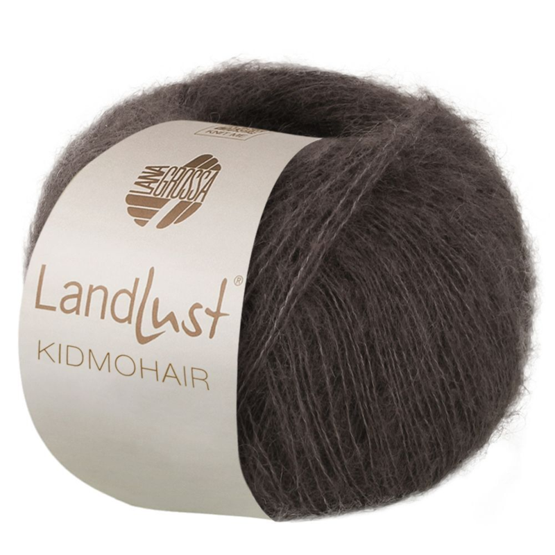 Lana Grossa Landlust Kidmohair 19 Graubraun