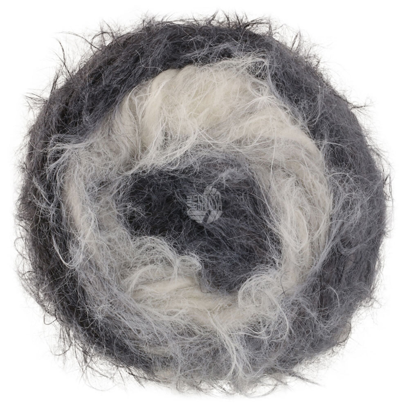 ana Grossa Basta Mista 109 Weiß/Hellgrau/Mittelgrau/Dunkelgrau/Anthrazit