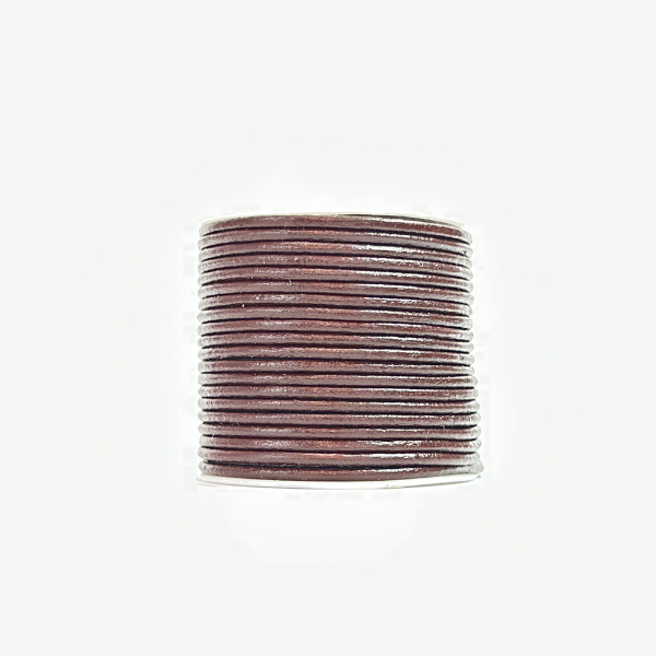 HobbyArts Lederschnur, 10 m, Dunkelbraun 2.00 mm