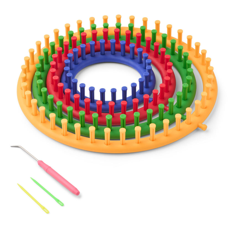 LindeHobby Strickring-Set, 4 Größen