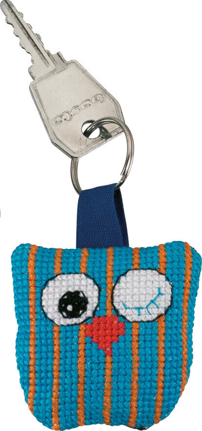 Stickset Eule mit vertikalen Streifen 5 x 5 cm