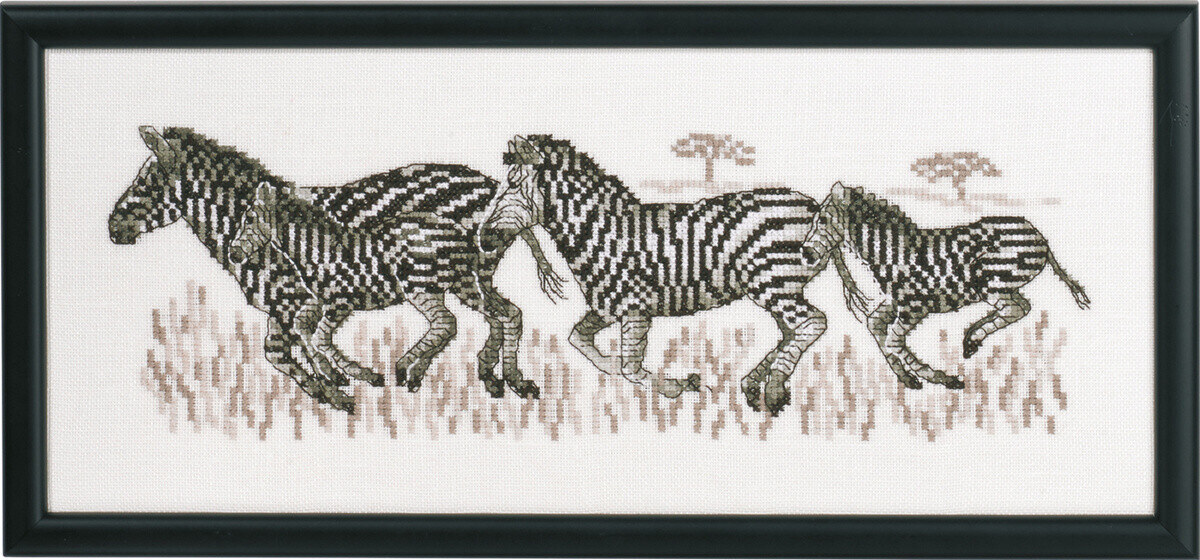 Stickset Zebras R5496 36 x 15 cm