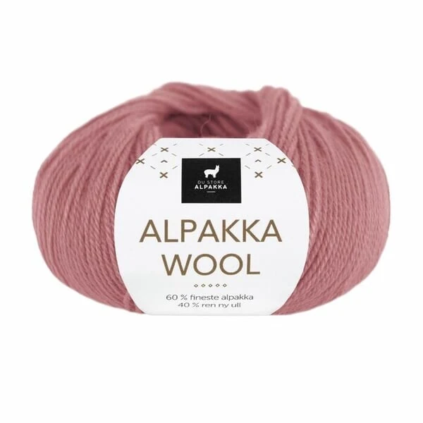 Du Store Alpakka Wool 551 Altrosa